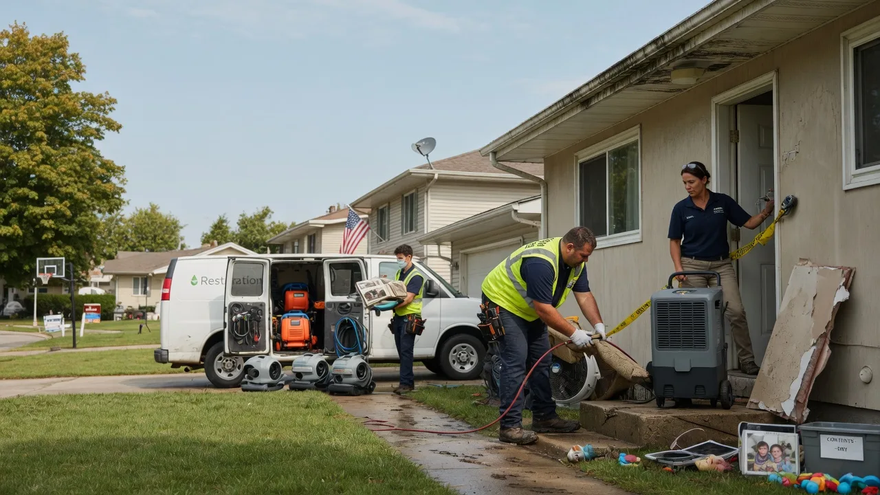 Water Damage Restoration in Gloster, MS near me